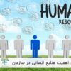 دلایل اهمیت منابع انسانی در سازمان